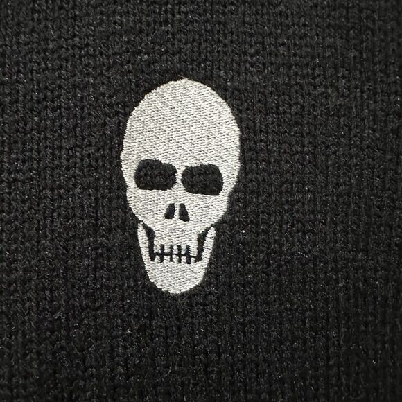 Hot Topic Skull V Neck Sweater Vest - Women's Small Knit - Picture 5 of 7